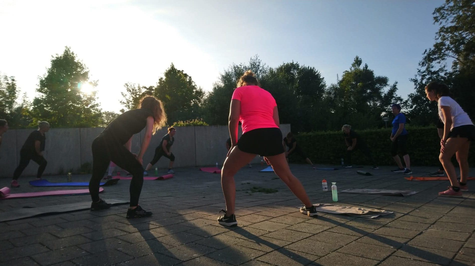 Training in de avondzon